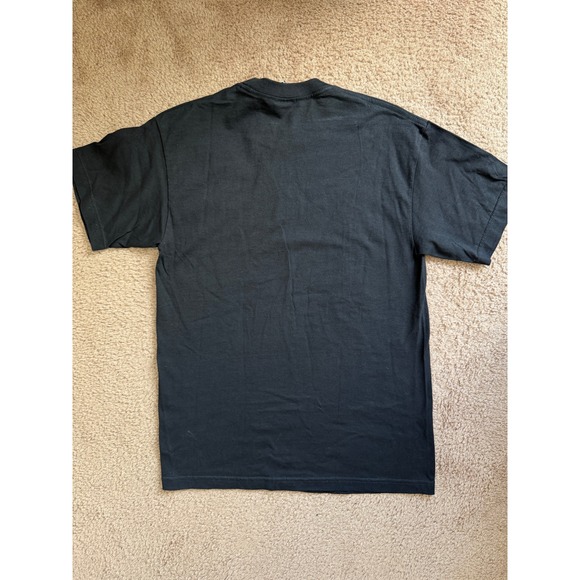 Famous‎ Stars and Straps T Shirt Size Medium Black Chainsaw Skull Graphic Mens - Picture 9 of 9